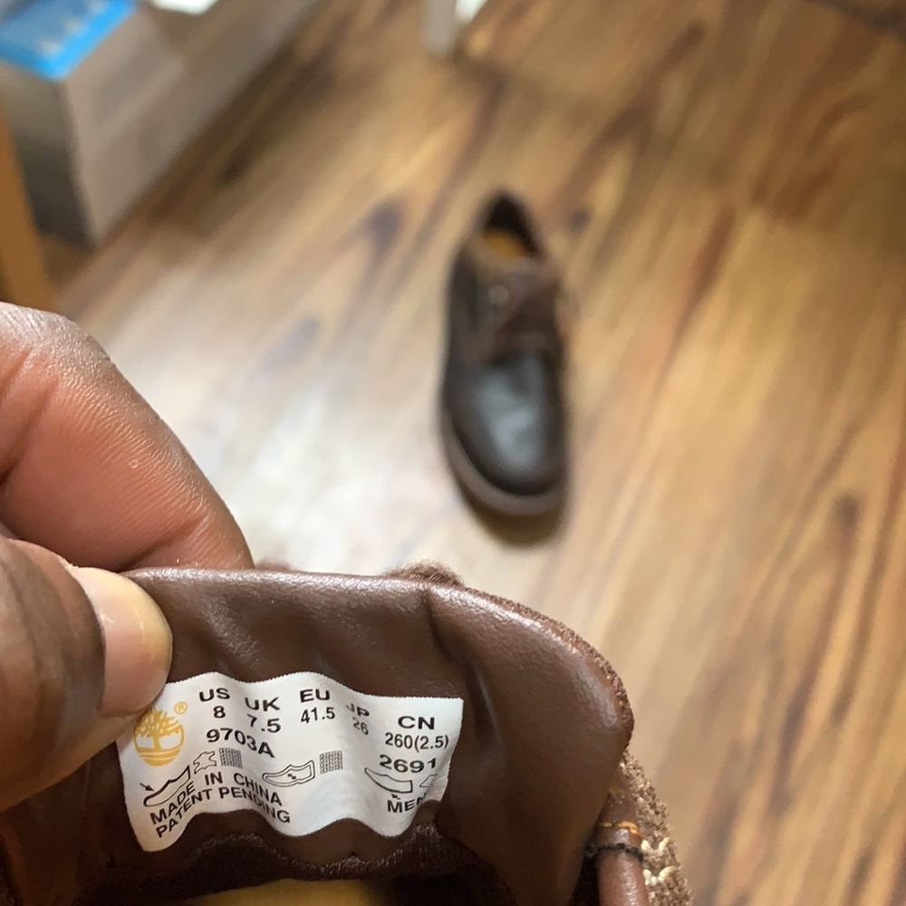 Timberlands Men Oxfords Leather Shoes (8) - Picture 13 of 13